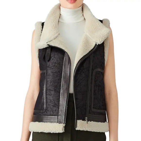 Joie Danay Faux Fur Vest - Picture 1 of 7
